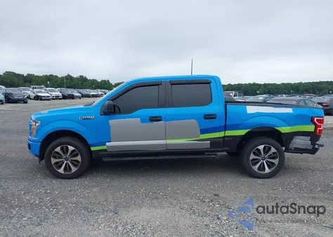 2020 Ford F150 Supercrew из США, поврежденный, VIN 1FTEW1EP2LFB43338